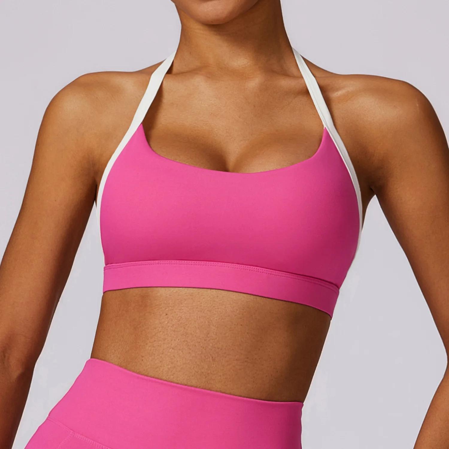 Soutien-gorge de sport anti-transpiration pour femmes, sous-vêtements de gymnastique, respirant, sex