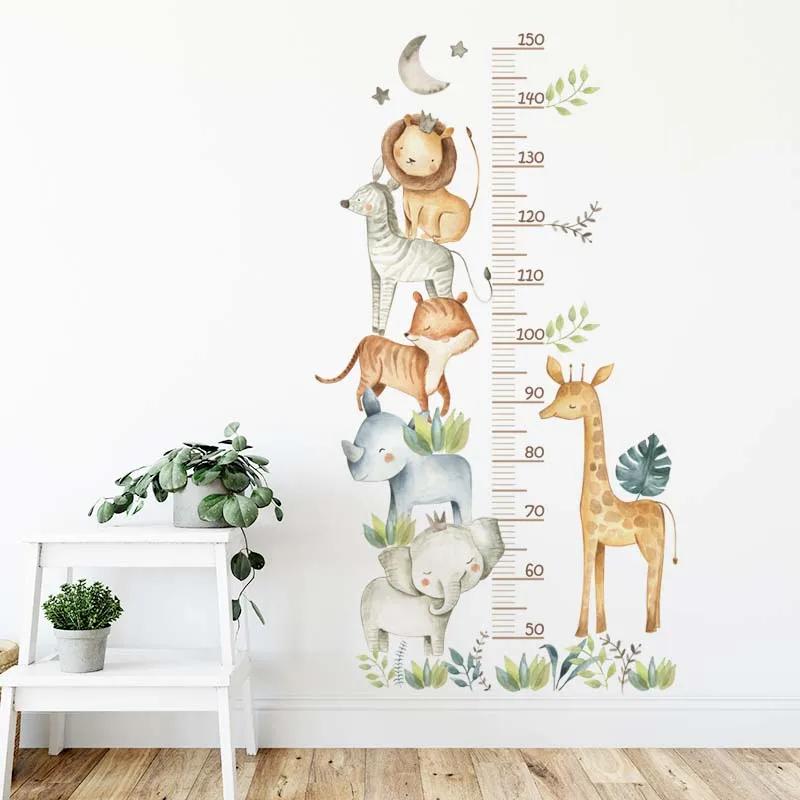 Autocollants Muraux avec Règle pour Chambre d'Enfant, Imperméables, PerfecPVC, Décoration de la Mais