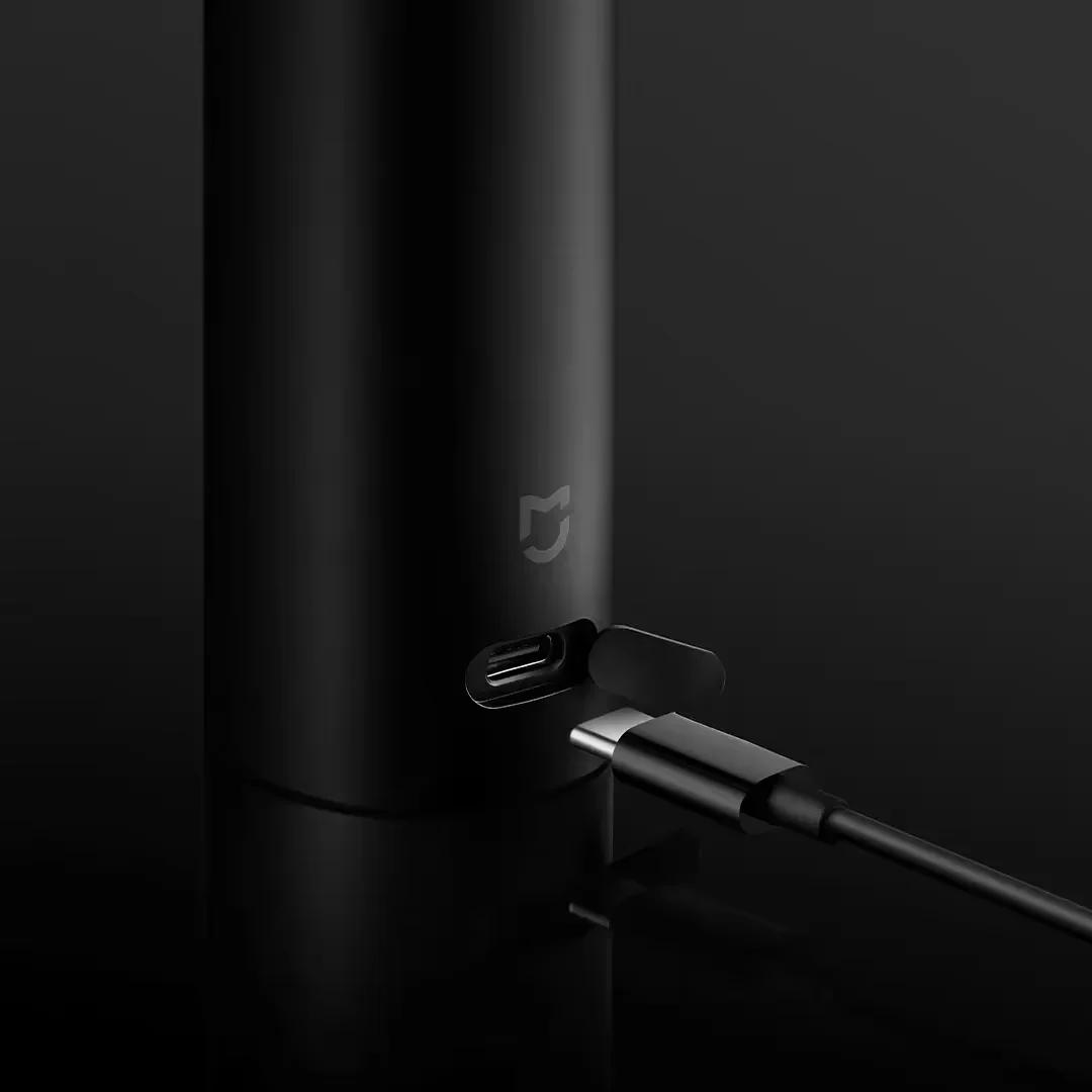 Rasoir électrique MIJIA S500, rasoir flexible portable à 3 têtes, rasage à sec et humide, tondeuse à