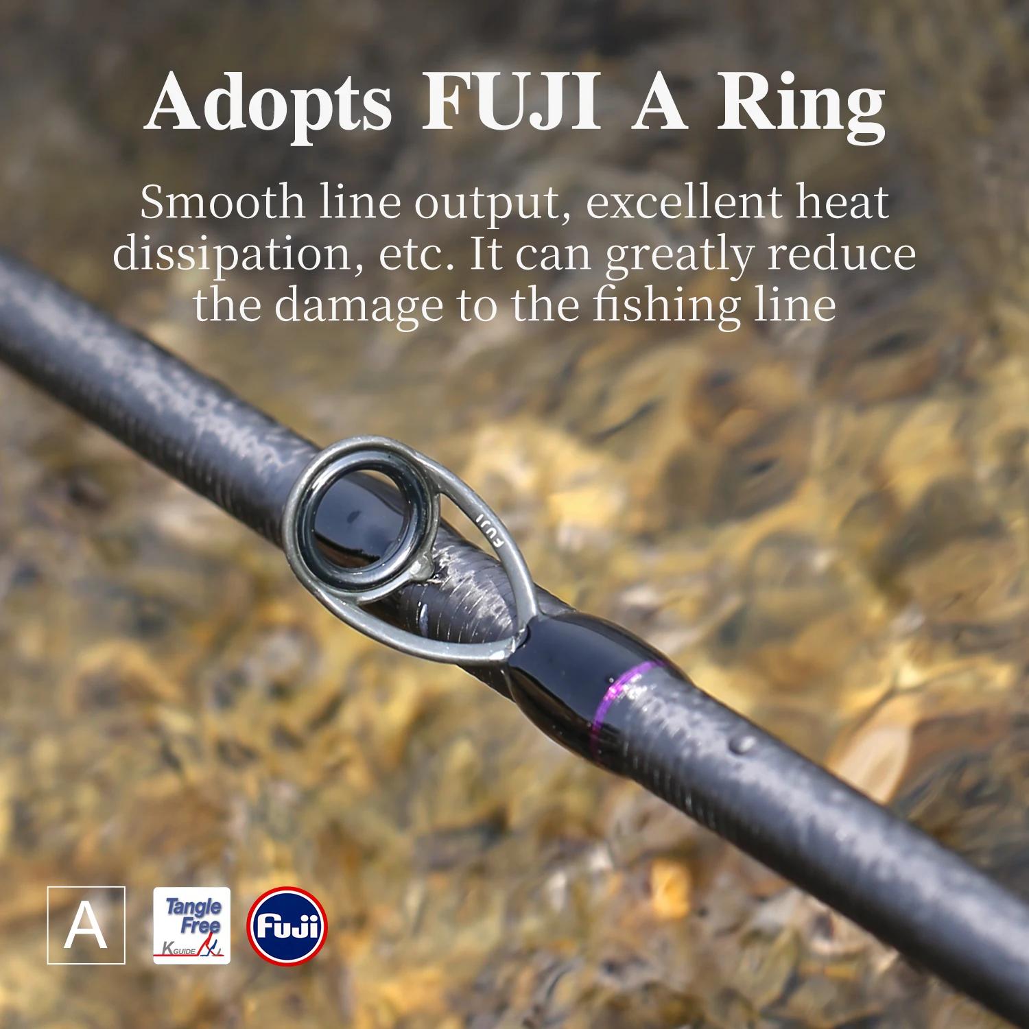 Canne à pêche TSURINOYA Ultralight AJING 2,49 m L Power Elf PRO S822L C822L pour la pêche au rockfis