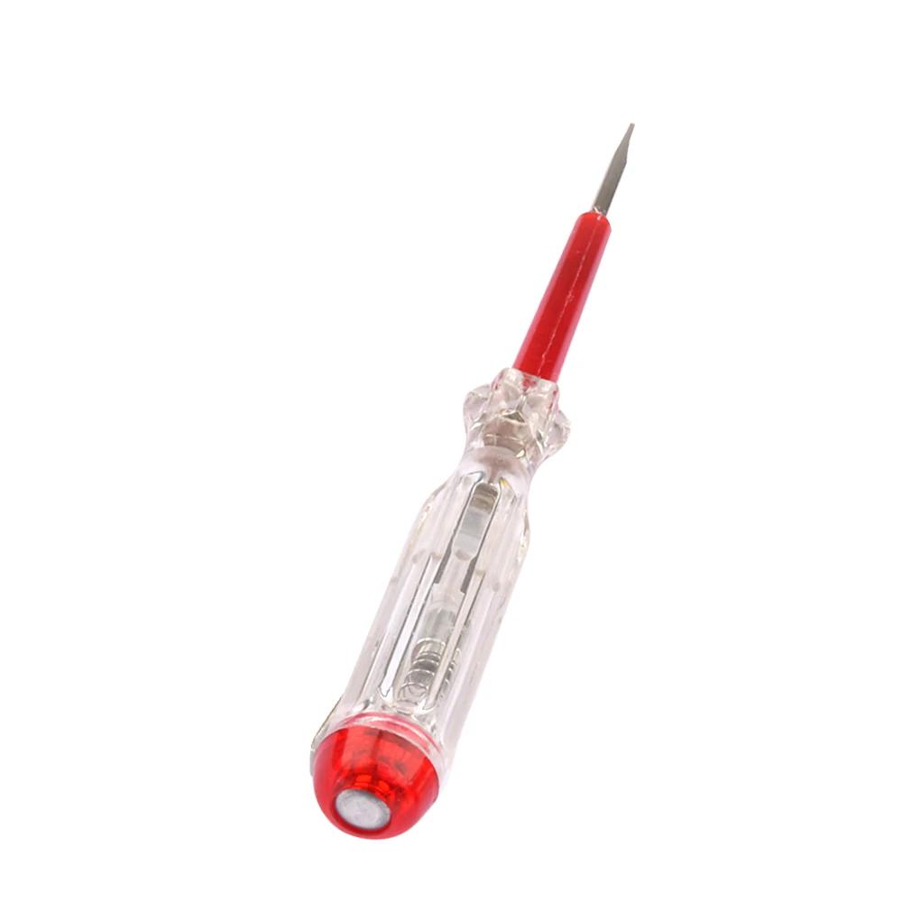 Stylo de test portable sans contact, tournevis plat, outil à main électrique, testeur de tension LED