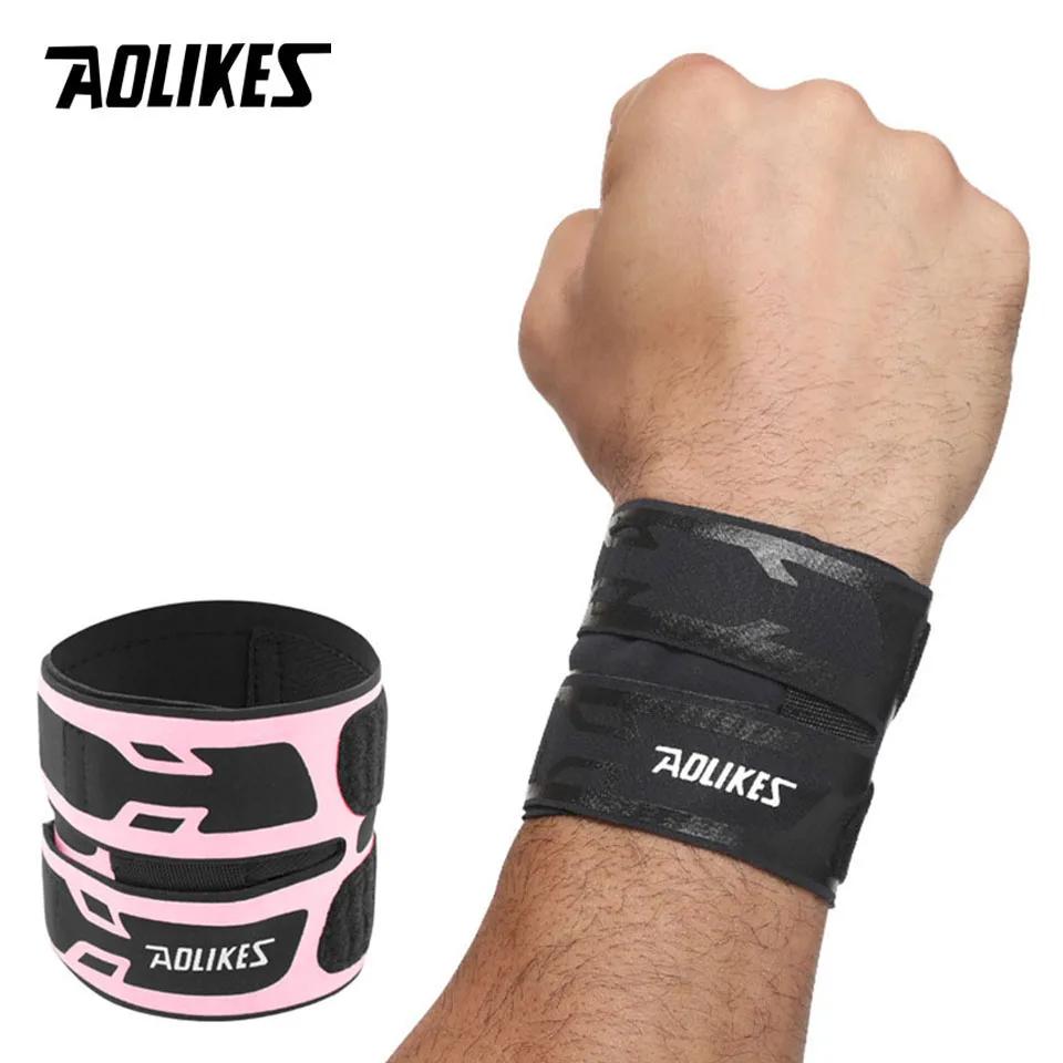 AOLIKES 1 pièces attelle de poignet, sangles de poignet de Compression Ultra-fines Support de poigne