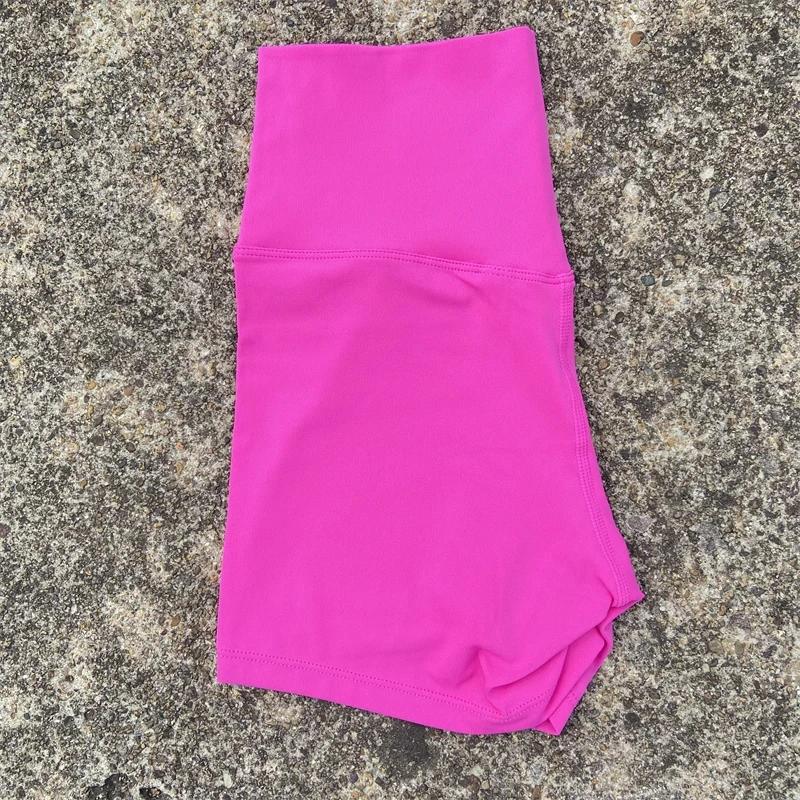 Short de yoga taille haute pour femme, vêtement de sport, fitness, vélo, squatting, wagg, entraîneme