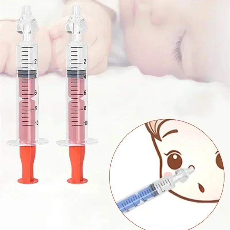 Seringue d'aspirateur nasal en silicone pour bébé, nettoyeur antarctique pour enfants, laveur nasal