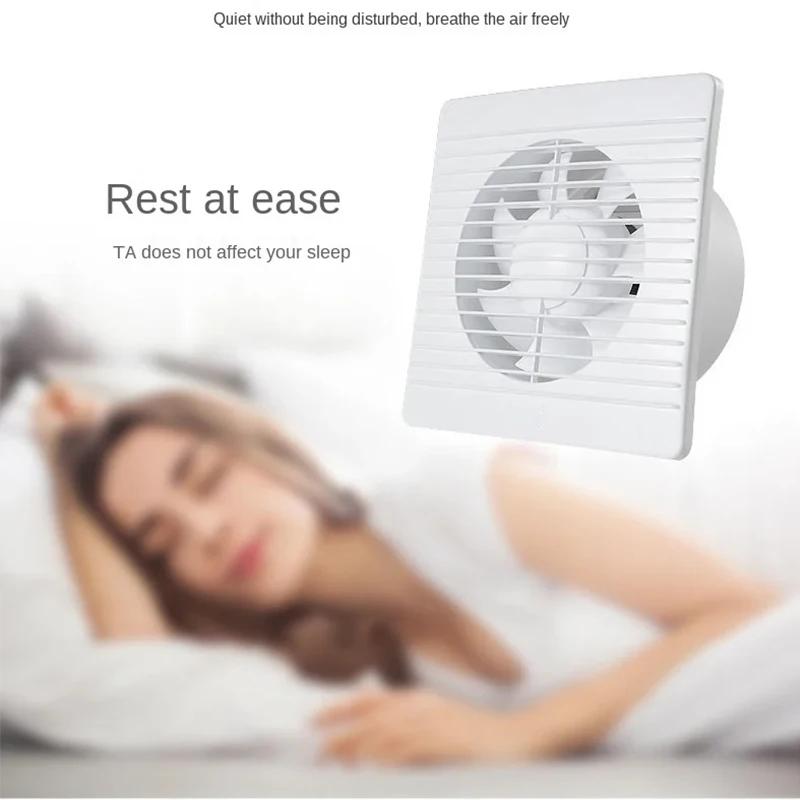 4 "6" 8 "ventilateur d'échappement toilette puissant ventilateur d'échappement muet ventilateur d'éc