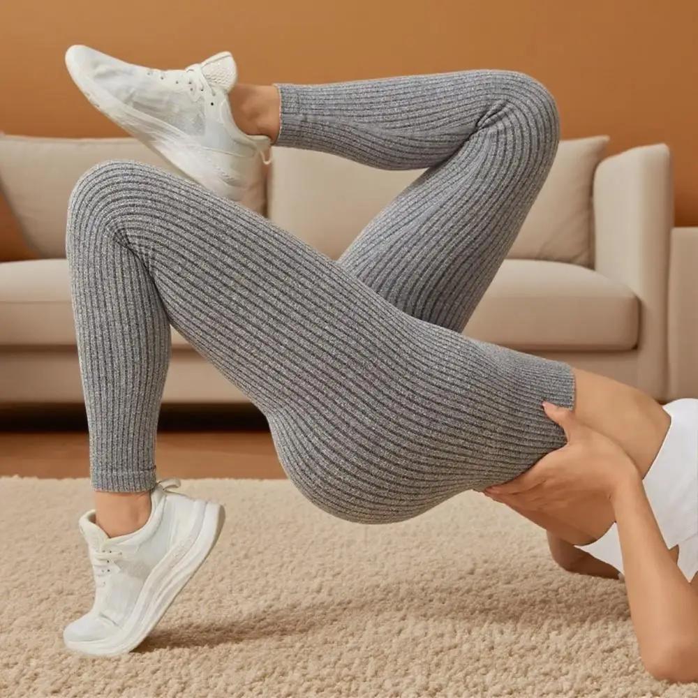 Leggings de sport pour femmes, pantalons de Yoga sans couture avec contrôle du ventre, vêtements de