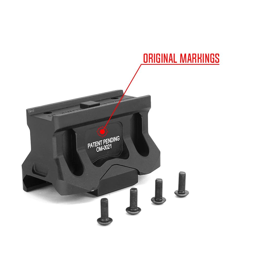 Dulbcm-Support optique pour rail Picatinny AR15, accessoires de capot inférieur à 1/3 °