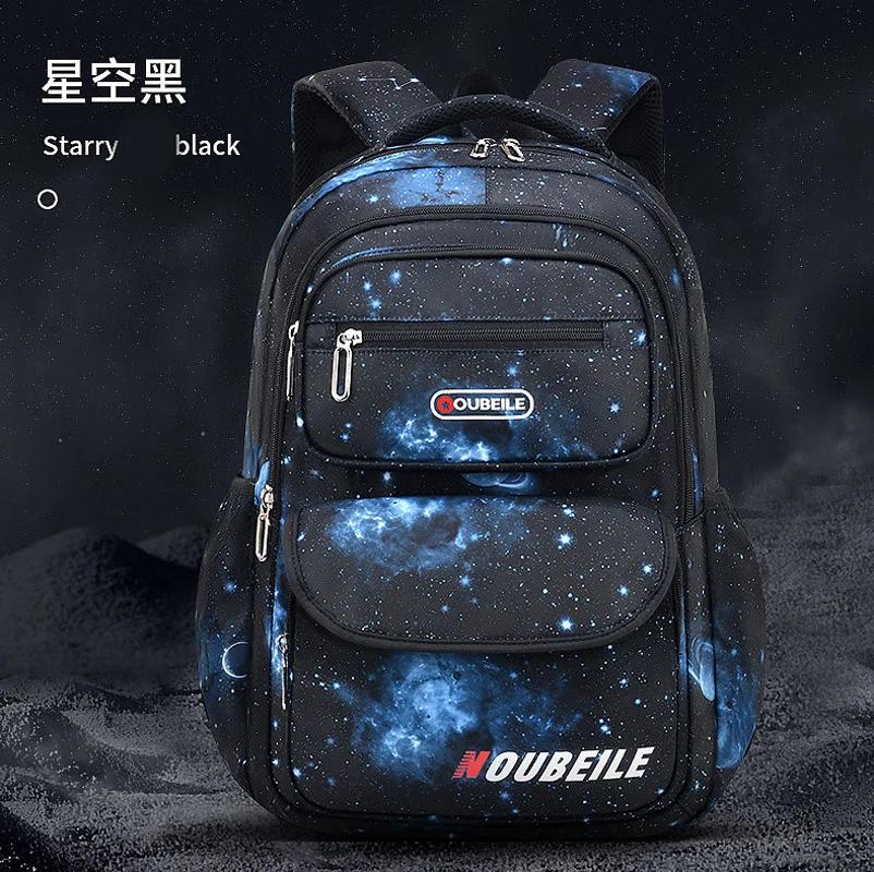 Sac à dos pour enfants mode ciel étoilé enfants sacs d'école imperméables pour garçons filles sac à
