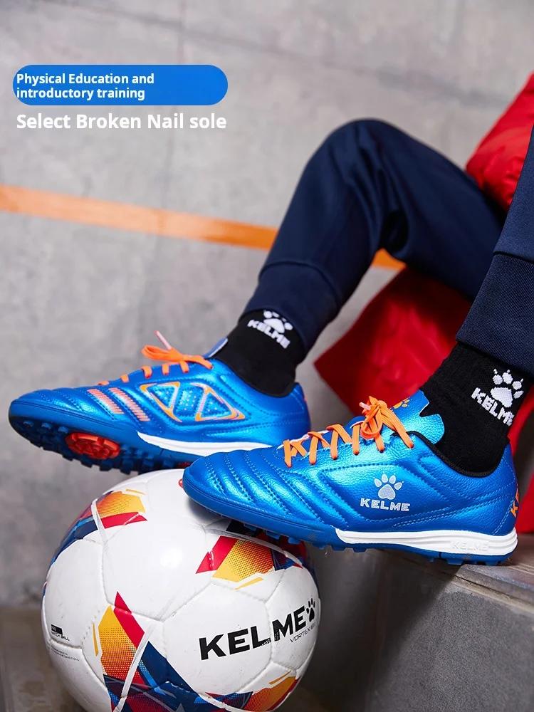 Chaussures Football Kelme Tf Broken Nail Adultes Jeunes - Antidérapantes Gazon Artificiel Jeu à 5 Compétition