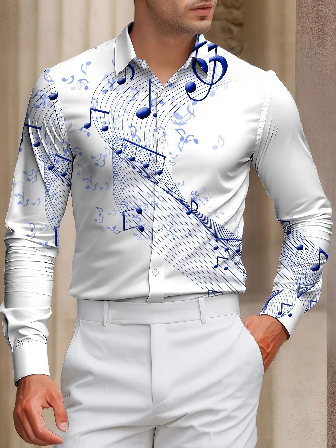 Chemise élégante à manches longues pour hommes, chemise boutonnée décontractée adaptée à un usage qu