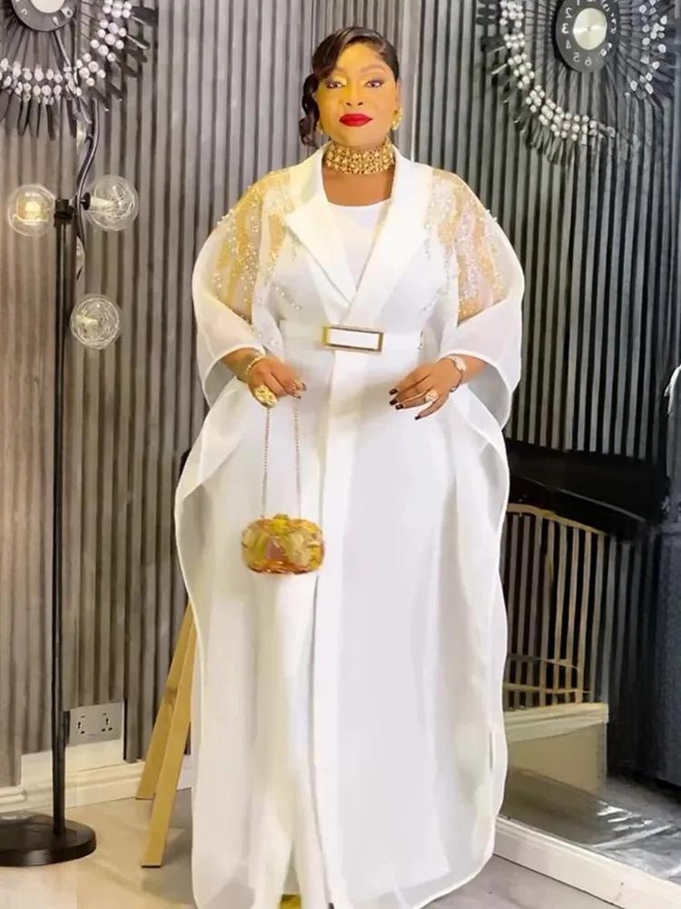 Robes traditionnelles pour femmes, ensemble de 2 pièces Dashiki africain turc, vêtements Kaftan Duba