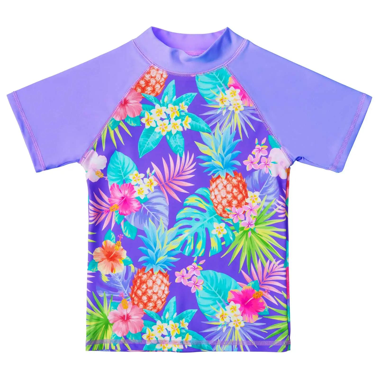 BAOHcorde U-Maillot de bain deux pièces pour adolescents, protection solaire UPF50 +, costume de nat