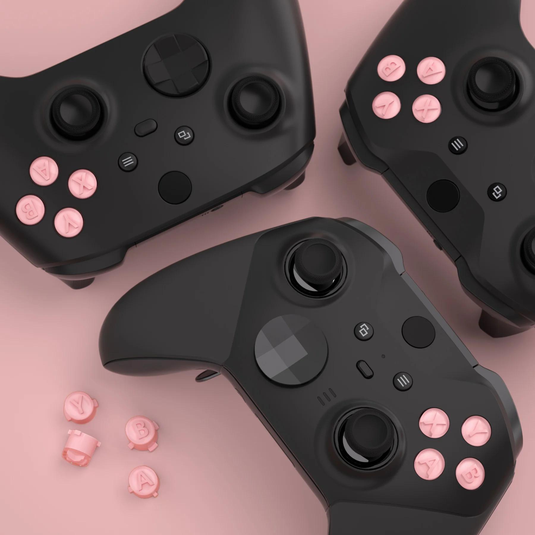 EXtremeRate-Remplacement des boutons ABXY, 3 tons, classique, attention ols, manette sans fil Xbox C