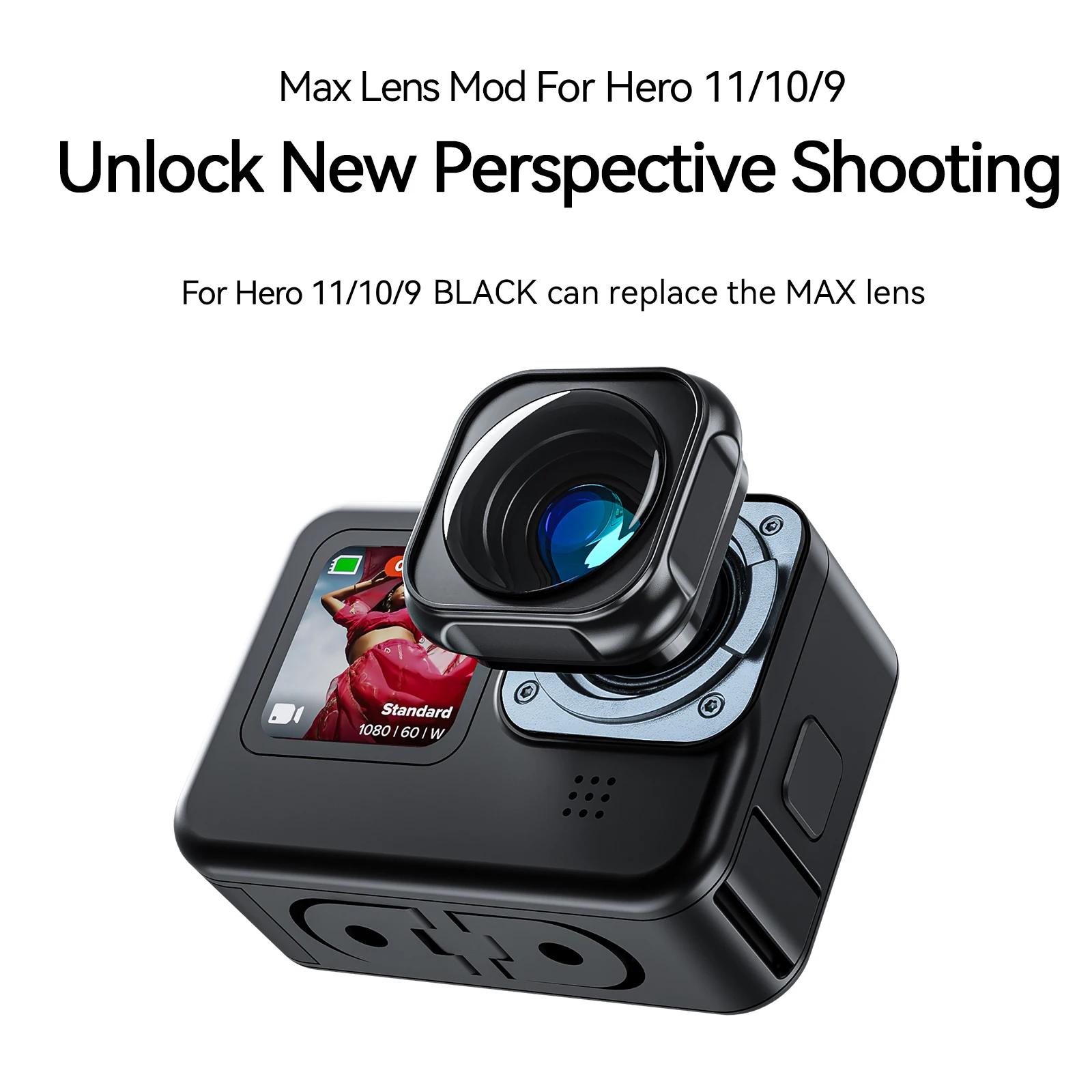 Objectif Go Pro 13 Max Mod Fov 155 ° Objectif grand Angle 5M, étanche, Anti-secouement, pour Gopro