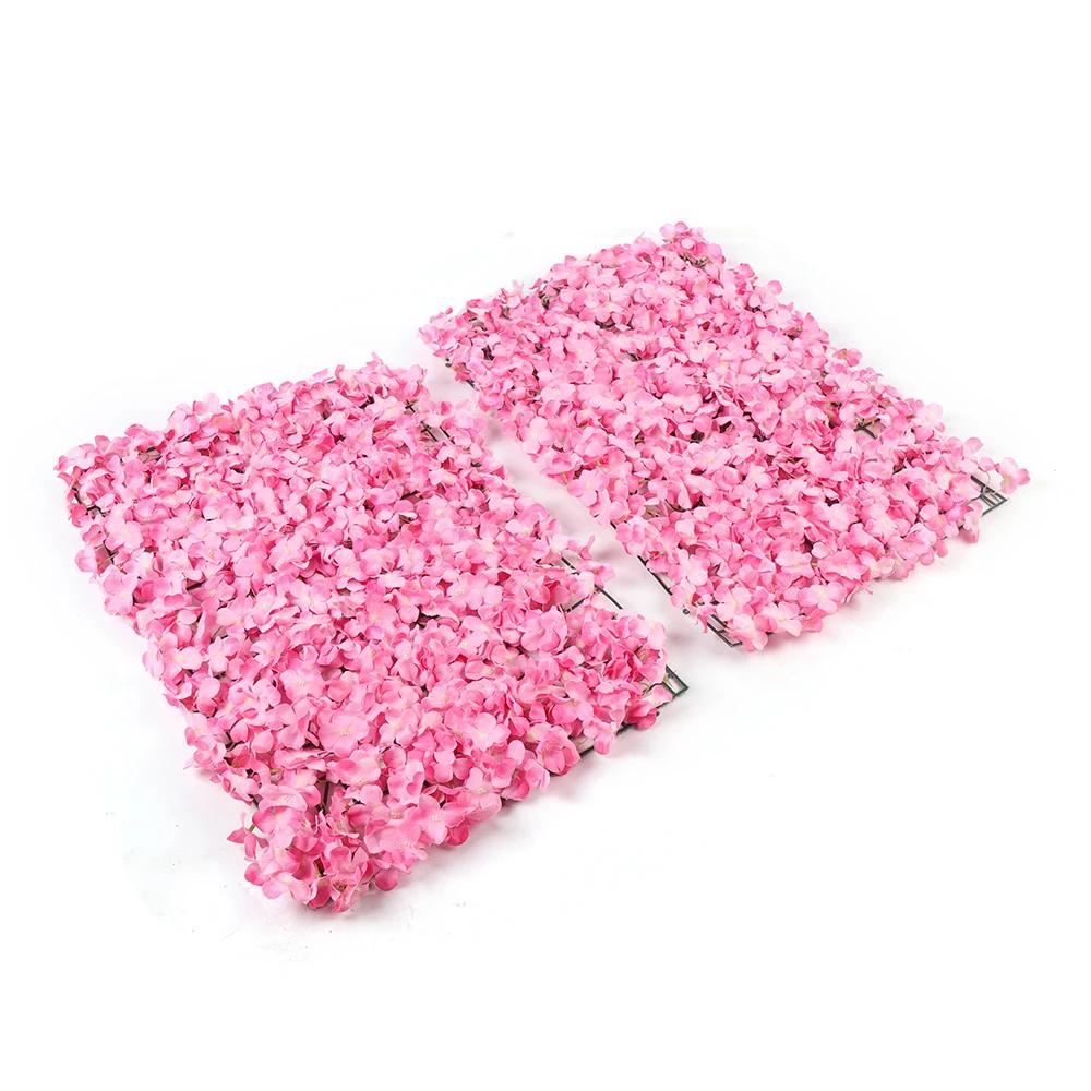 Panneaux Muraux de Fleurs Roses Artificielles, Polymères Muraux de Fleurs InjRose, pour Décoration M