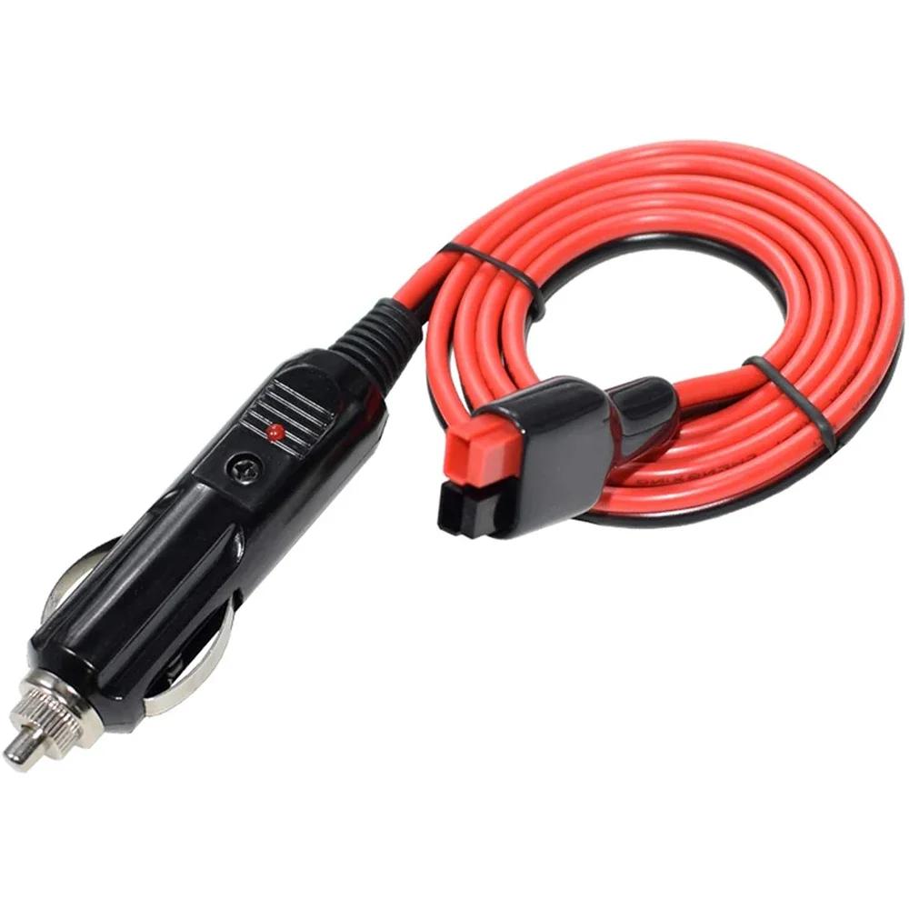 Prise allume-cigare de voiture, câble d'extension de 95cm, adaptateur de chargeur de batterie 14awg,