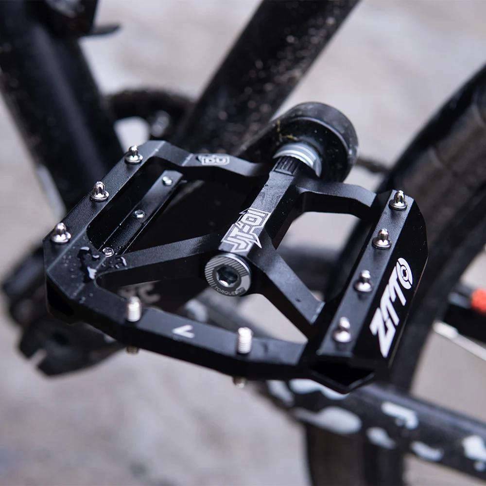 ZTTO vtt pédales de cyclisme DU roulement scellé ultraléger en alliage d'aluminium pied de lit anti-