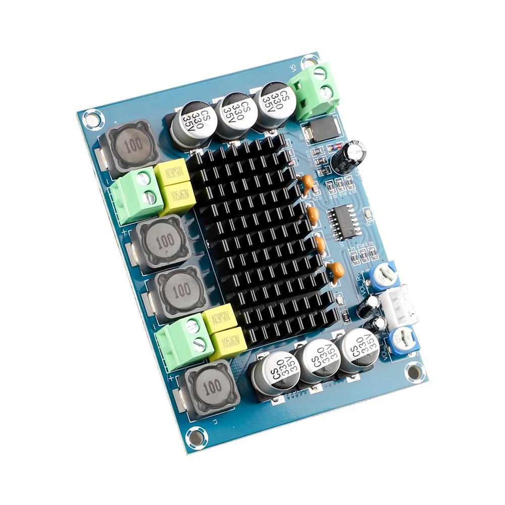 1 pièces DC12-26V 2*120W double canal numérique stéréo carte amplificateur de puissance Audio haute