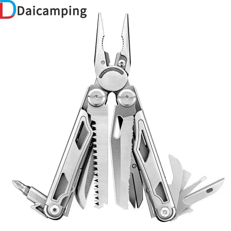 Couteau pliant multifonction Daicamping DL1 DL12 avec pince de coupe supplémentaire / Pince multifon