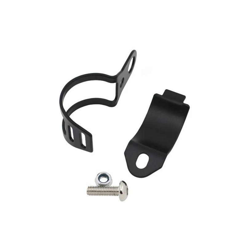 Support universel pour clignotants de moto, 2 pièces, supports de fixation en métal pour fourche ava