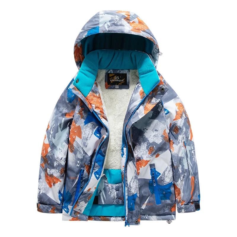 Vêtements ski enfants imperméables - Combinaison chaude garçon fille - Équipement neige nouveau