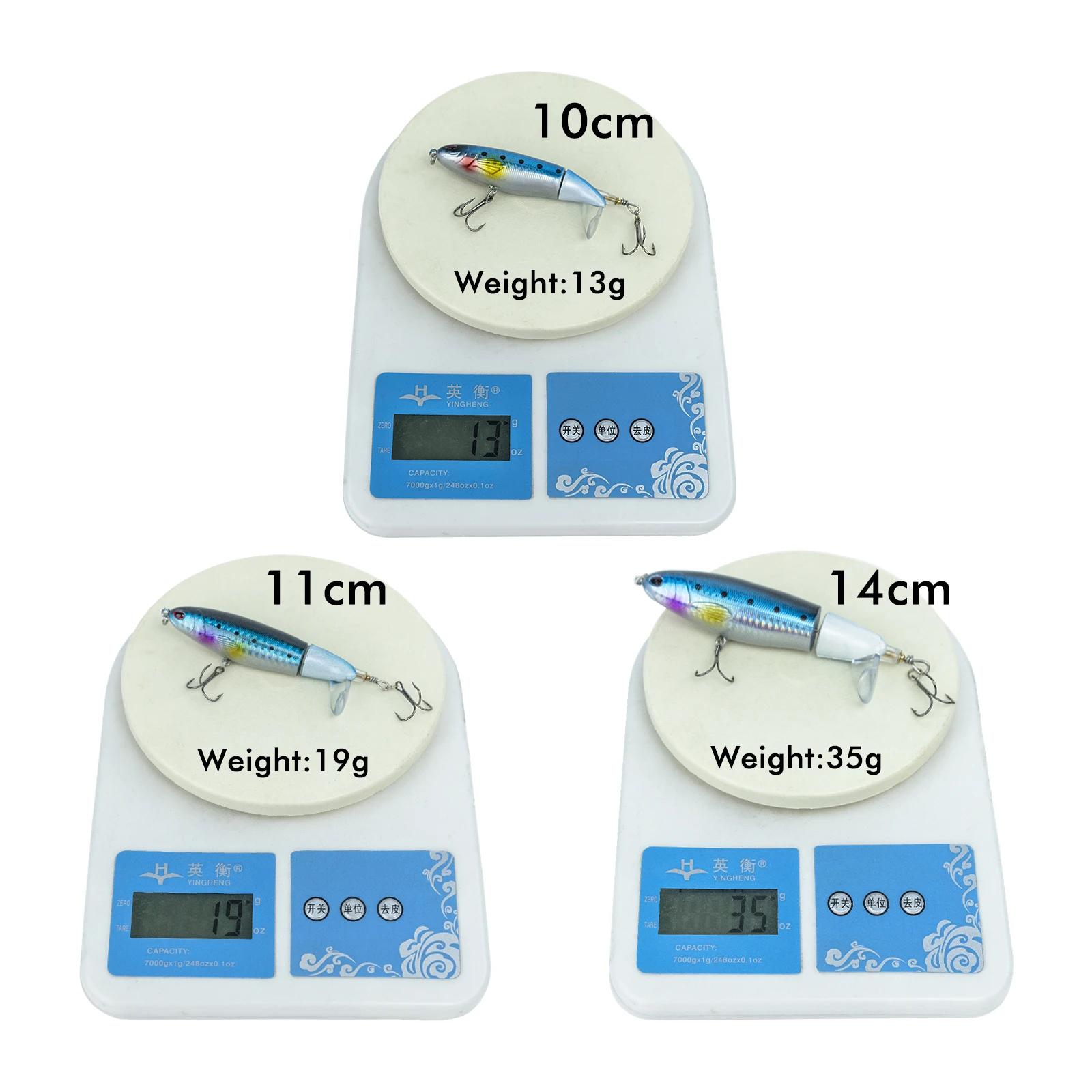 Goture 1 pièces Whopper Popper leurre de pêche 13g/17g/35g pour matériel de pêche flottant queue rot