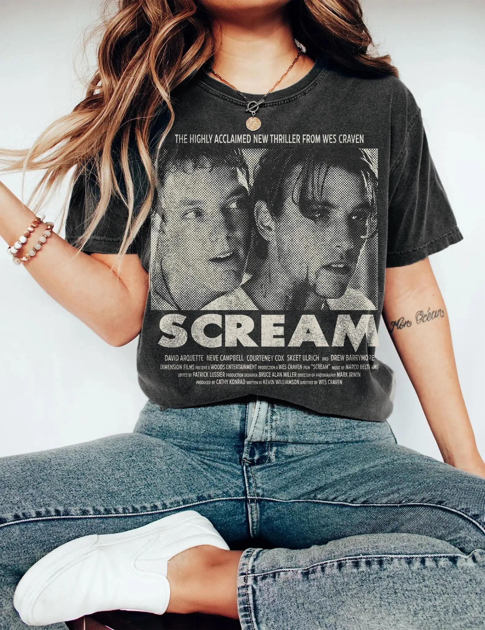 Scream Billy Stu Chemise BillyLoomis Chemise Stu Macher Scream Chemise Scream T-shirt Scream 1996 Ch