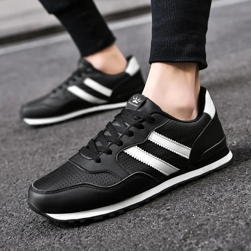 Chaussures de course classiques pour hommes, baskets légères en cuir suédé, chaussures de Sport de p