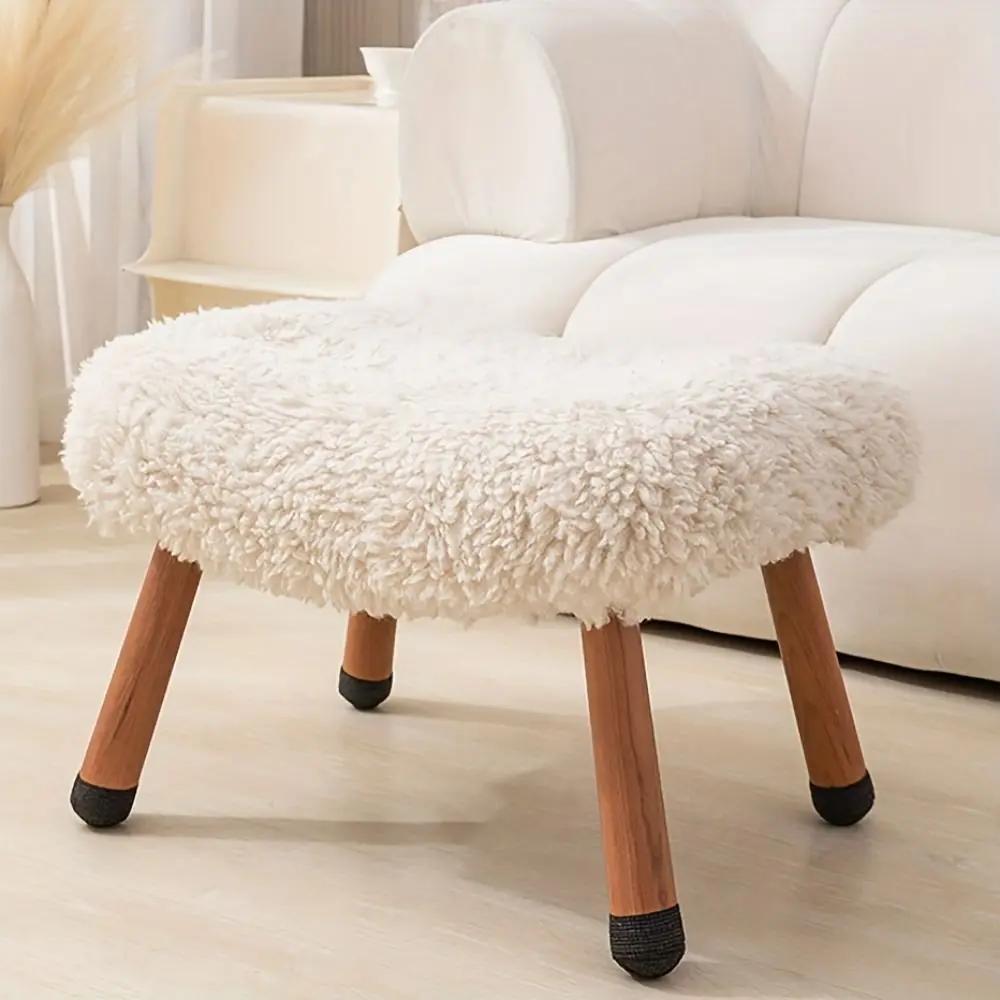 Coussinets de meubles auto-adhésifs, protège-pieds de chaise polyvalent, anti-alde, housse de jambe