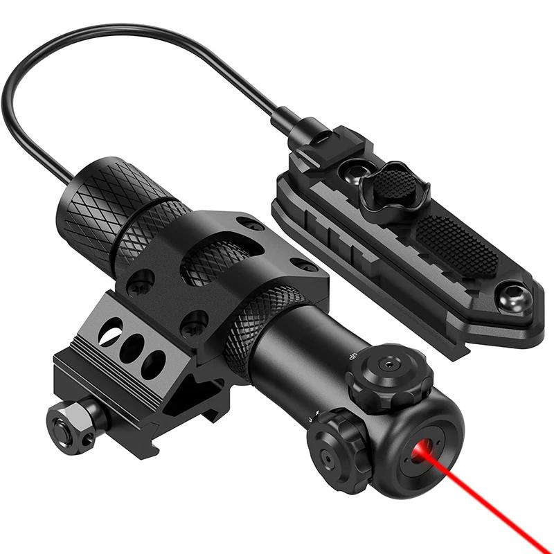 Lunette de visée Laser rouge/vert, réglage sans outil, portée de fusil à points verts avec support P