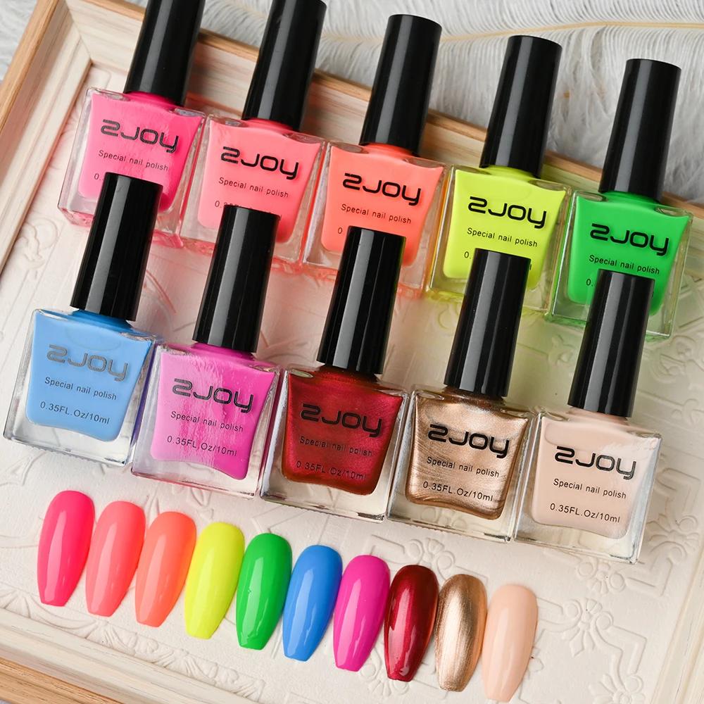 Vernis à ongles coloré noir et blanc, 10ml, laque pour impression d'ongles, plaque d'estampage, 30 c