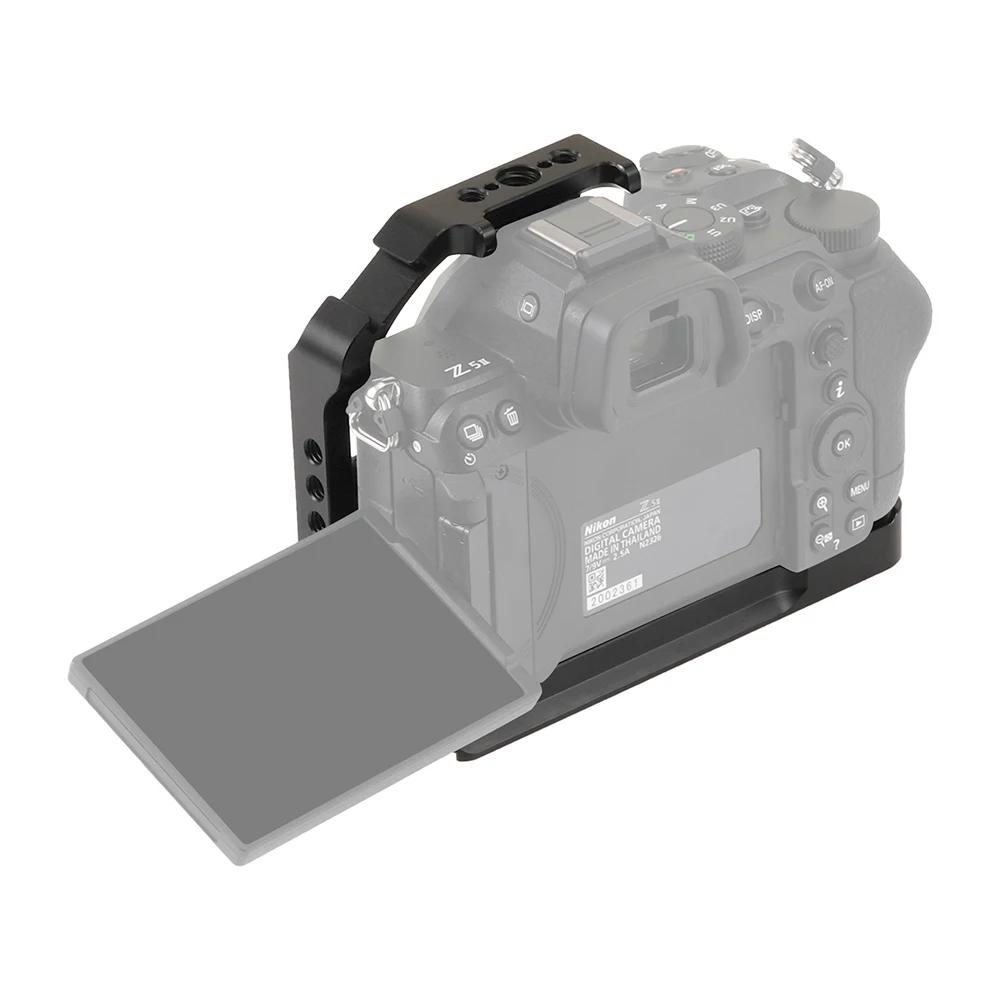 FOTGA Z5II Cage de caméra pour Nikon Z5 II poignée latérale de caméra poignée supérieure plaque de d