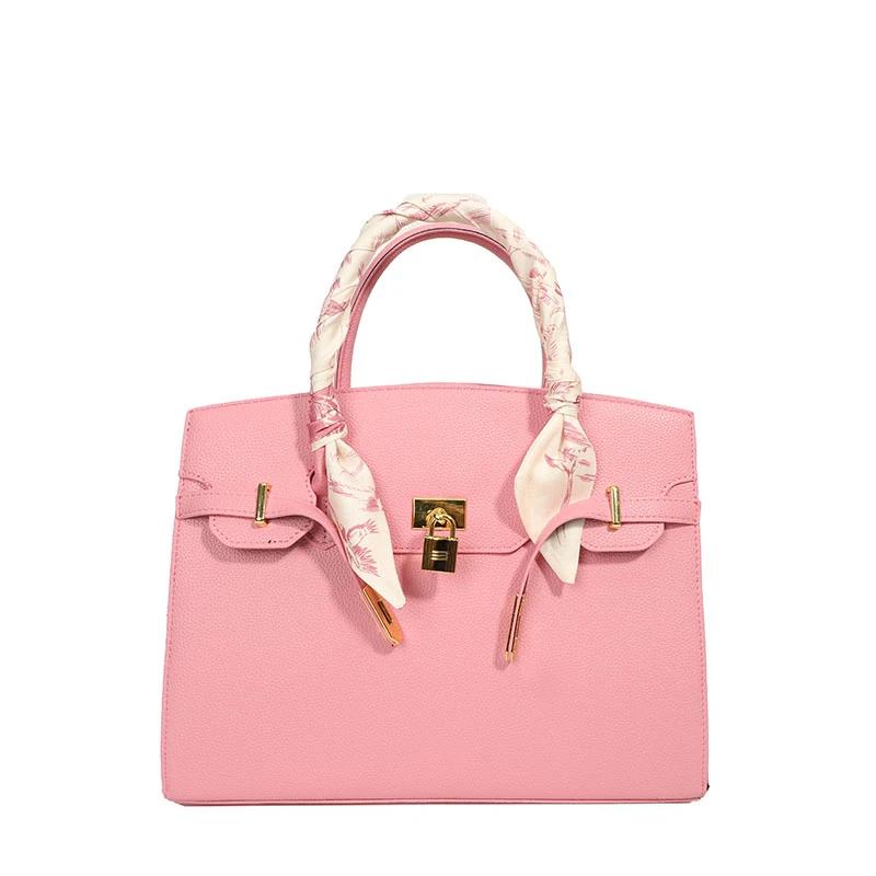 Sac bandoulière élégant et classique en cuir pour femme 2026 – Grand sac à main messager de luxe de