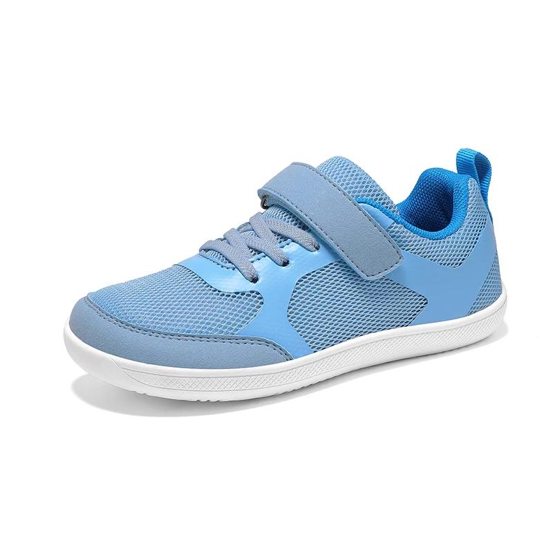 Nouveaux garçons filles baskets enfants larges pieds nus chaussures naturellement Splay chaussures m