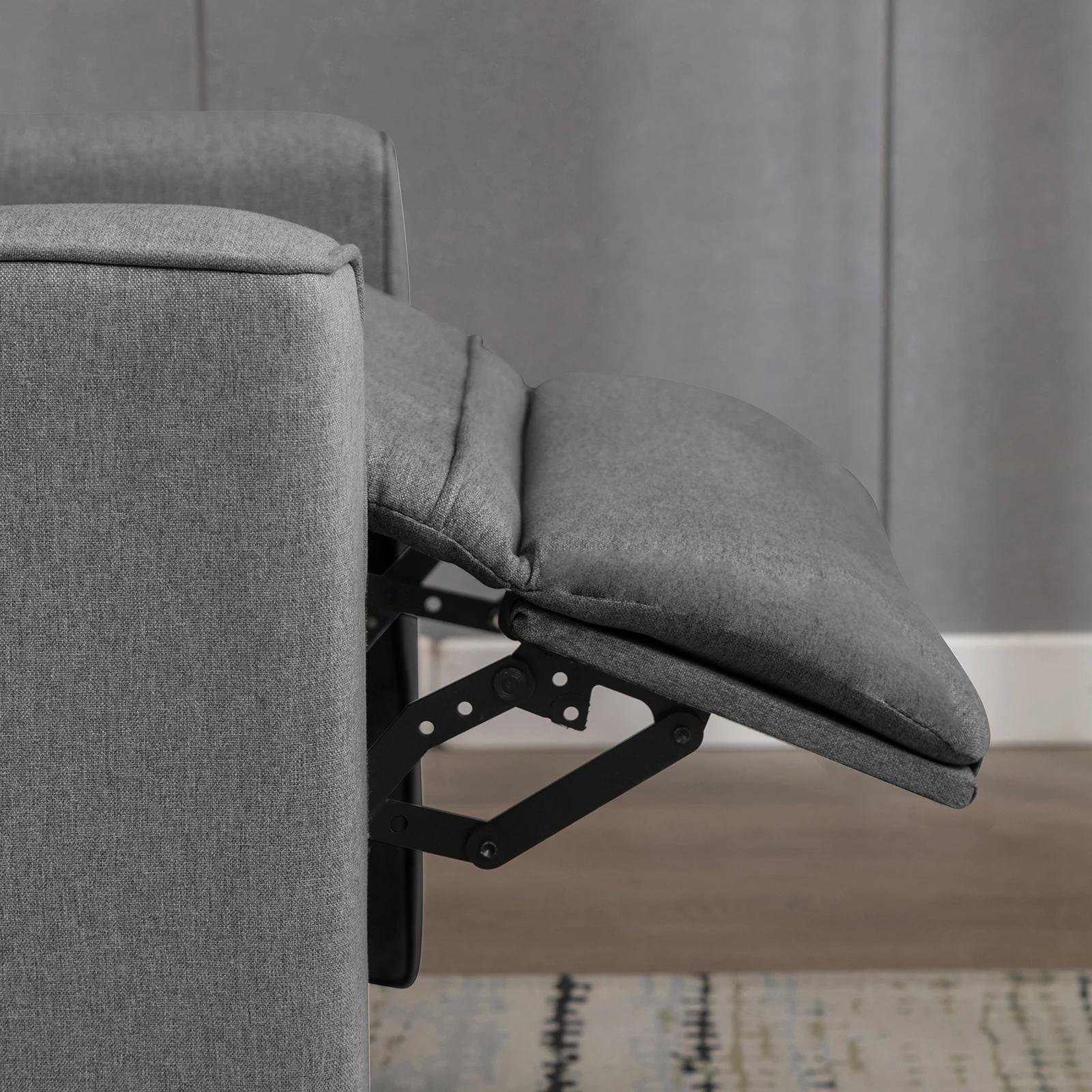 HORGgland-Fauteuil inclinable à bascule foetal der, chaise à bascule pour pépinière avec repose-pied