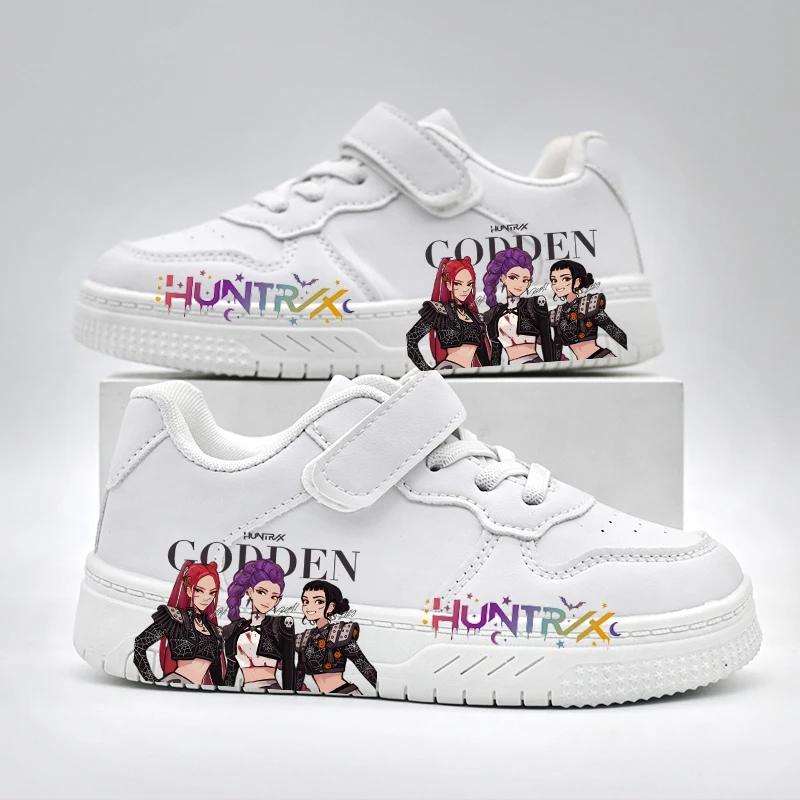 Chaussures décontractées pour enfants 2026, nouvelles baskets KPOP blanches pour garçons et filles,