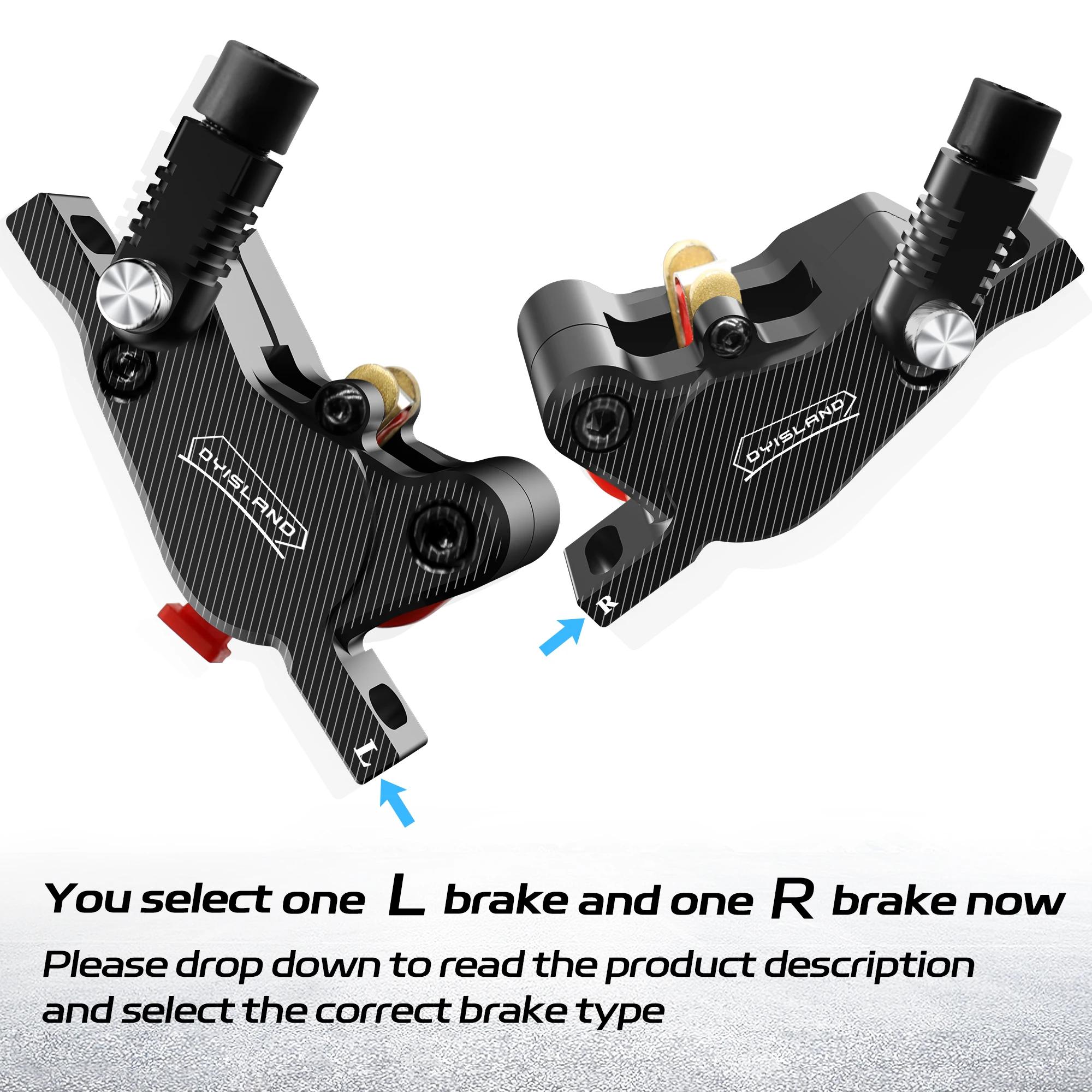 Frein à disque hydraulique DYISLAND LD210 2 broches - Compatible trottinettes électriques Kukirin KUGOO Dualtron Kaabo