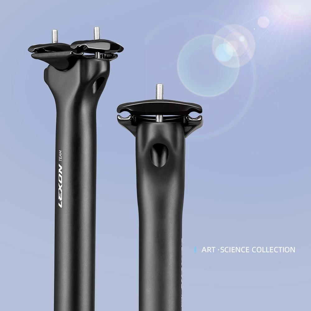 LEXON-Tige de dégager de vélo en carbone ultralégère, tube de siège de cyclisme, pièces de canoë, VT