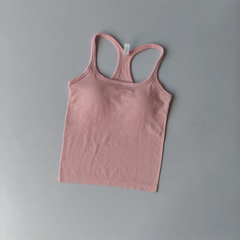 Gilet de sport Anti-choc, sous-vêtements de course à séchage rapide avec coussinet de poitrine, Fitn