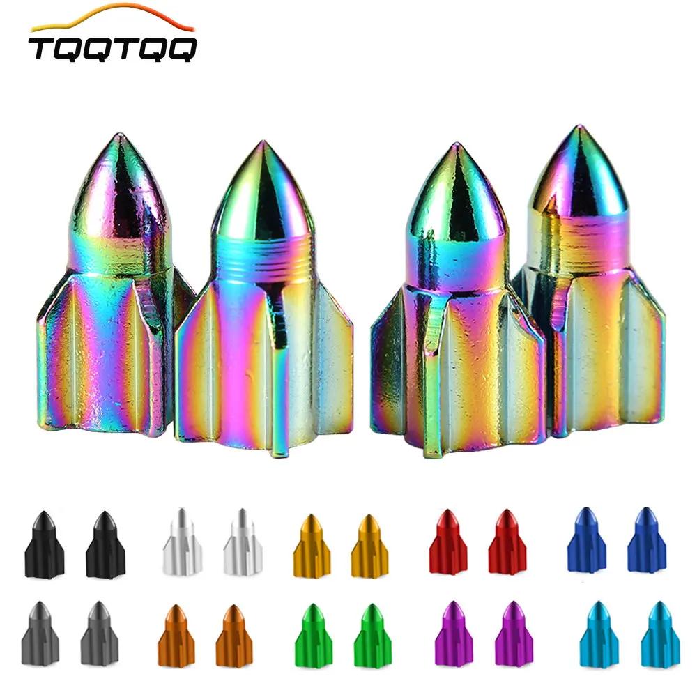 Bouchons de Valves de pneus en aluminium, couvre-tiges universels, pour voiture, camion, moto, roues