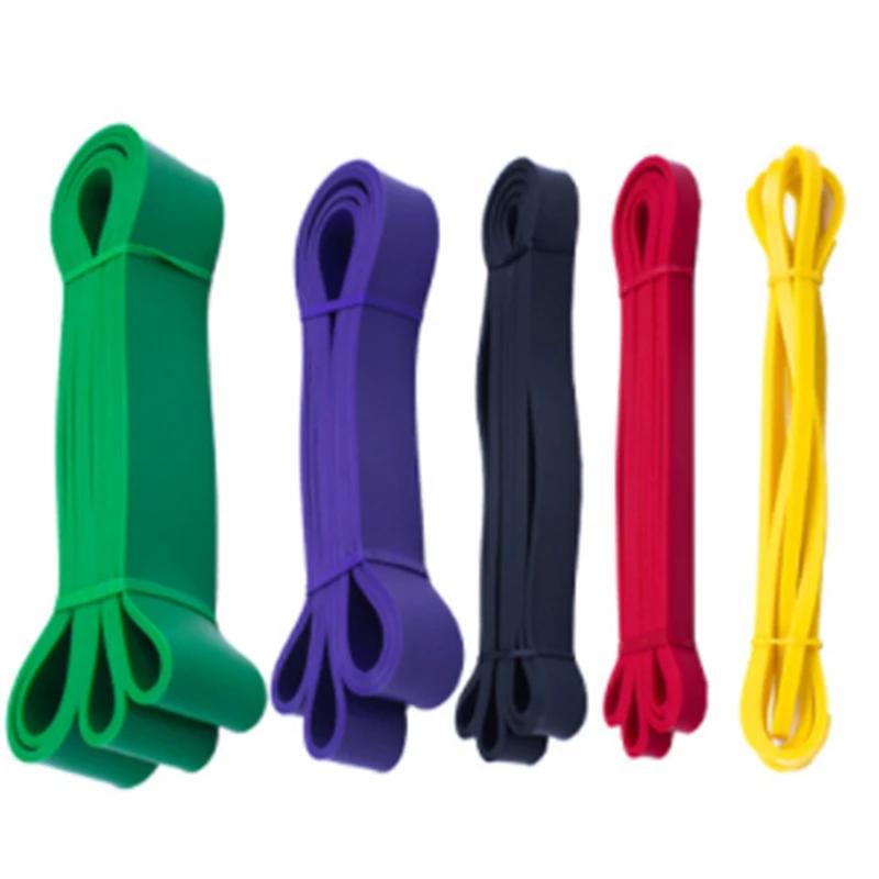 Bande élastique de résistance Tpe pour Fitness, aide au Yoga, corde élastique en Latex, entraînement