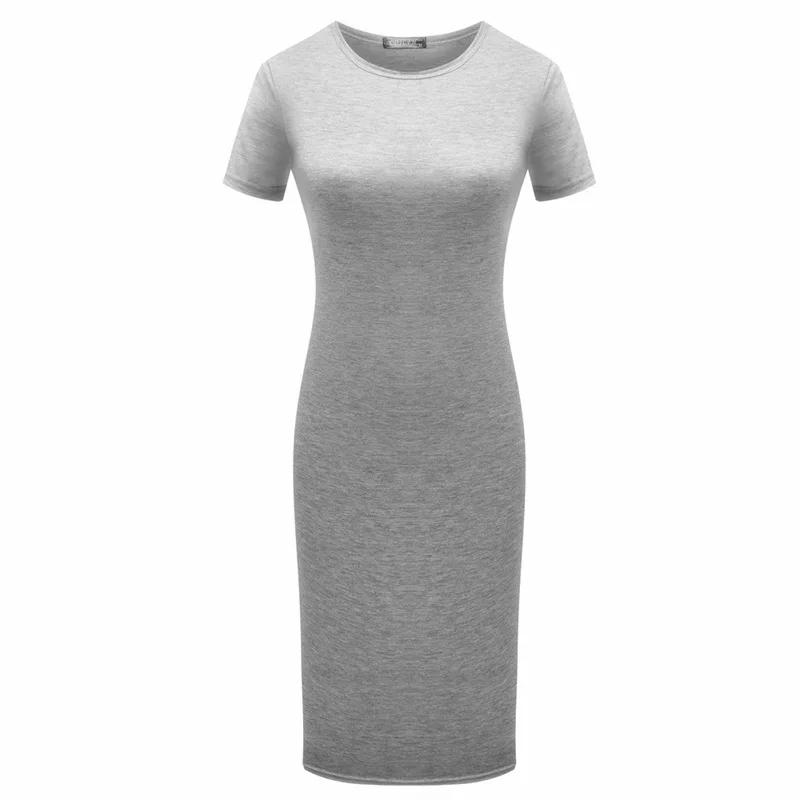 Robes d'été pour femmes, longueur aux genoux, brillantes, décontractées, manches courtes, à bandes,