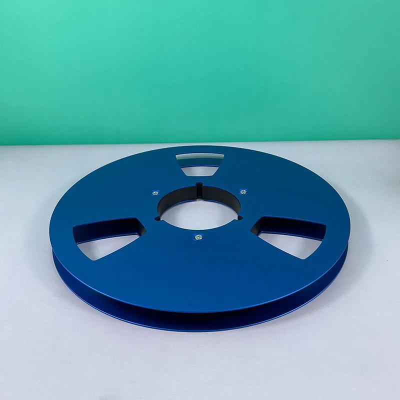 Enrouleur de bande métallique audio analogique, 1/2 ", 10.5", nouveau disque en aluminium, hub ouver