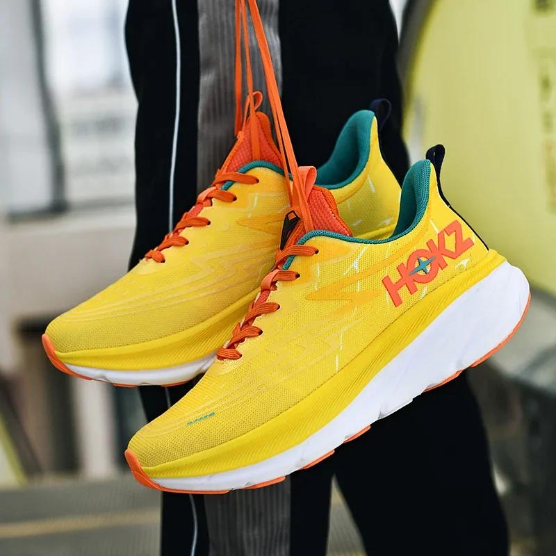 Chaussures running homme amorti - Baskets jogging antidérapantes respirantes tout-terrain luxe