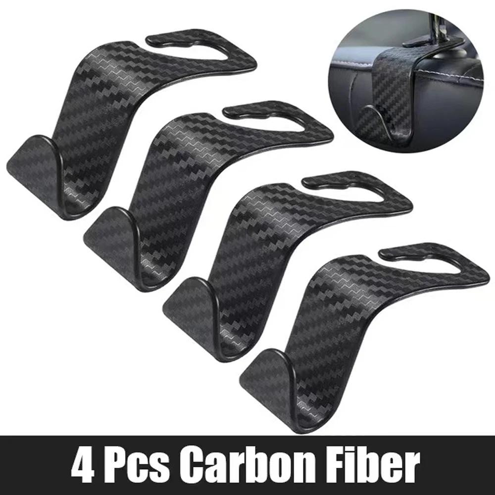 Crochet universel pour appui-tête de siège de voiture, 1/2/4 pièces, cintre de rangement pour siège