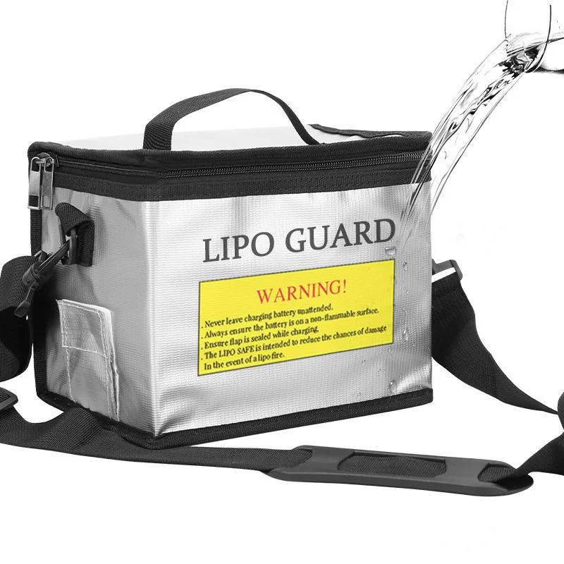 Sac de sécurité pour batterie Lipo 215x145x165mm, sac ignifuge et antidéflagrant, protection de batt