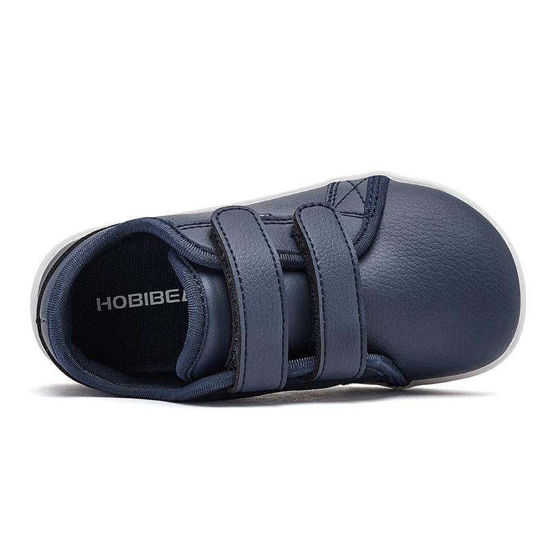 HOBIBEAR garçons filles chaussures pieds nus enfants bout large baskets minimalistes léger crochet b