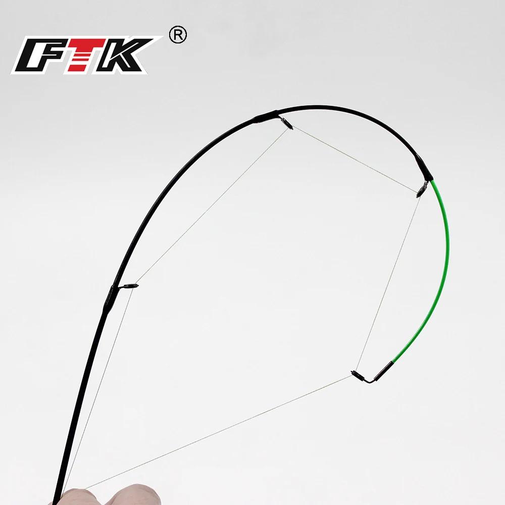 FTK Fiber Glass Top Tip M/L/H 50-120g Feeder carp rod Top Tip Accessoires de pêche Matériel de pêche