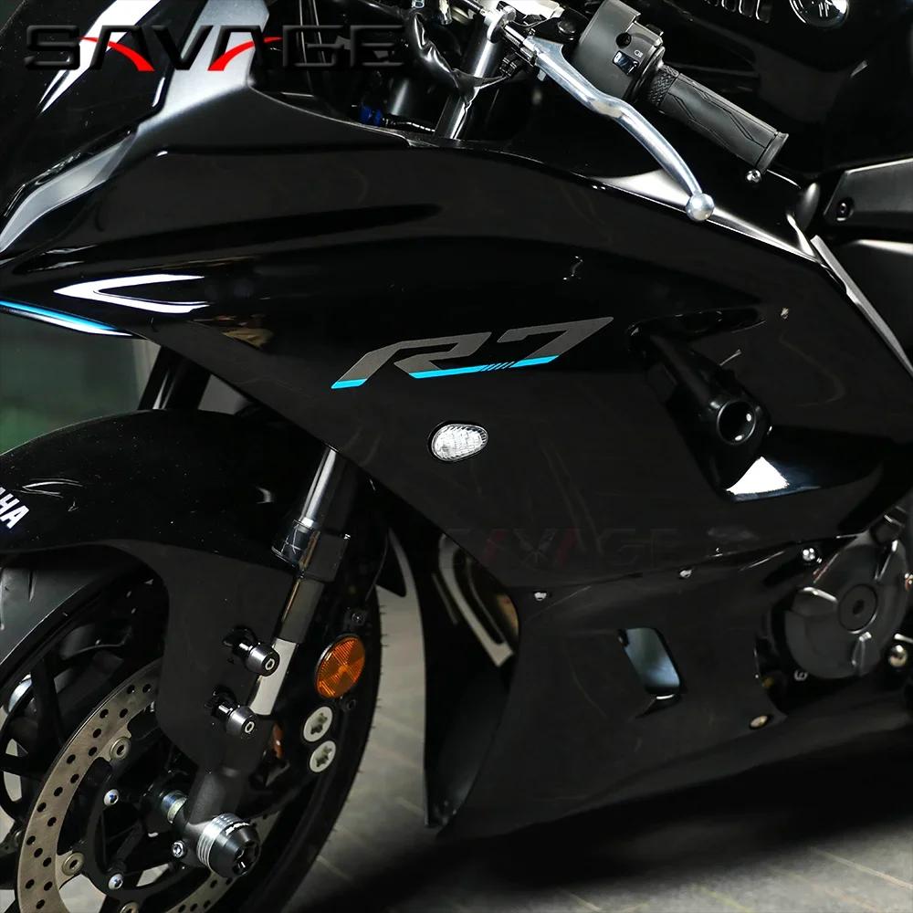 Invisible YZF R7 Clignotant De Moto LED Clignotants Lumière Pour YAMAHA YZF R6 R7 R1 R1M Clignotant