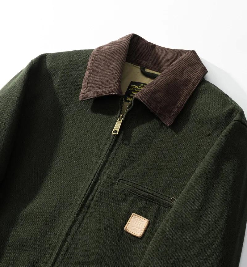 Veste de vol courte rétro pour homme, maillot aviateur coupe-vent, camping en plein air, trekking, e